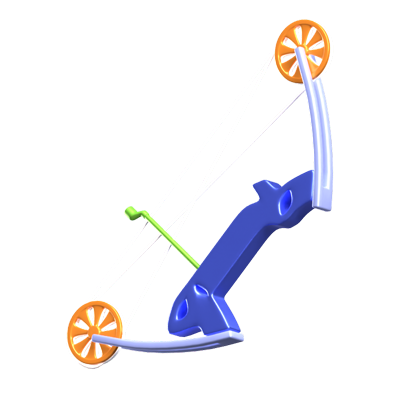 Compound Bow 3D Icon 3D Graphic