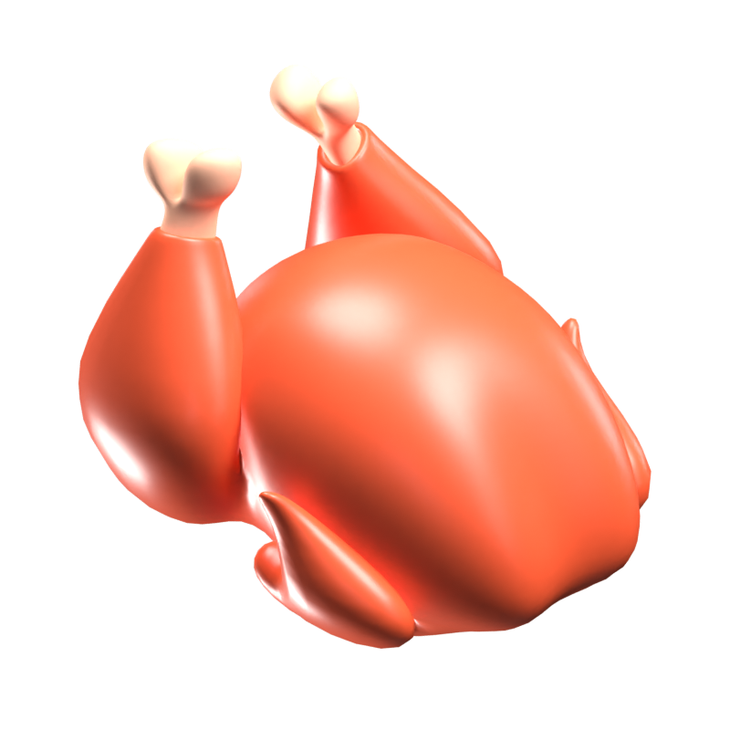 Chicken 3D Icon