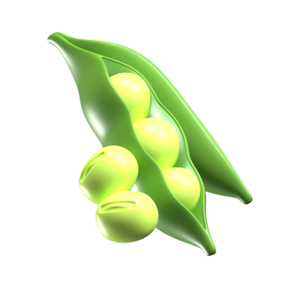 erbse 3d-symbol 3D Graphic