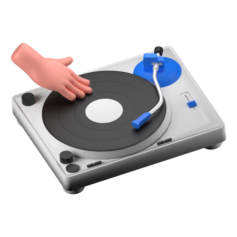 Disk Jocky 3D Icon