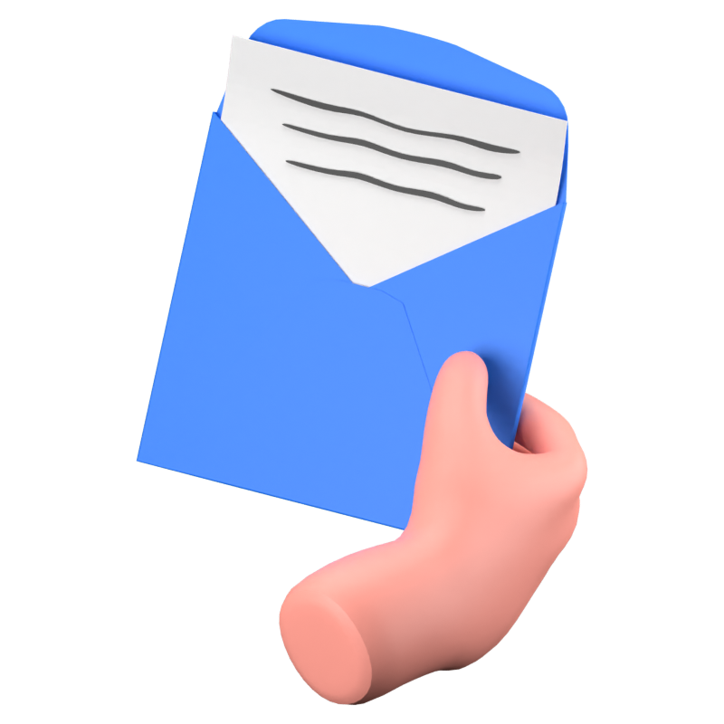 Envelope 3D Icon 3D Graphic