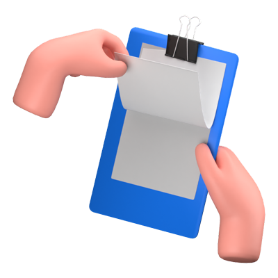 Clipboard 3D Icon 3D Graphic