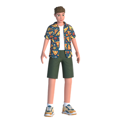 Personajes Bruce 3D 3D Graphic