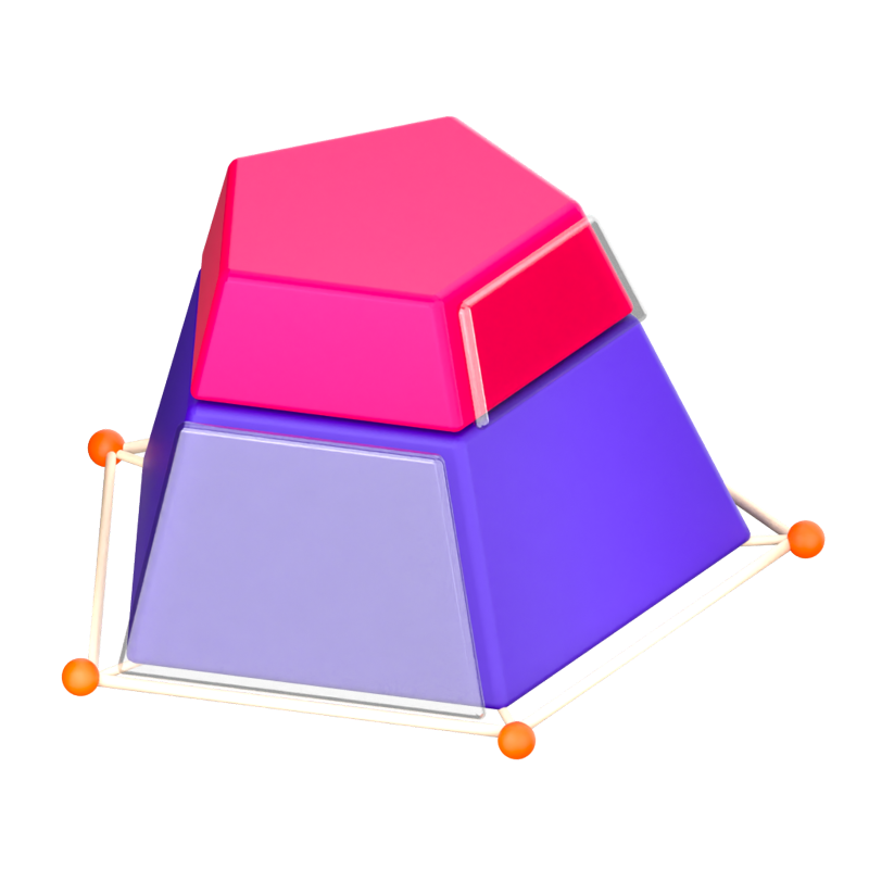 Bagplot 3D Icon 3D Graphic