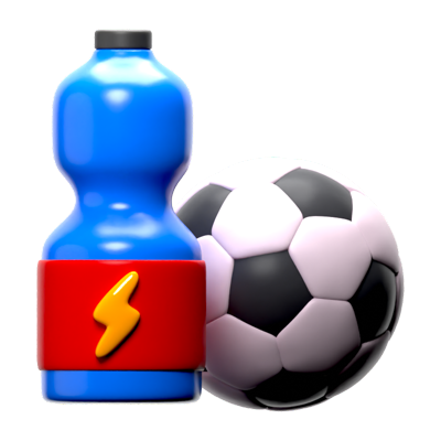 Break Ball 3D-Symbol 3D Graphic