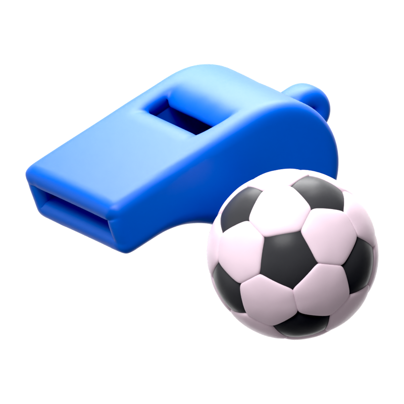 Whistle Ball 3D Icon 3D Graphic