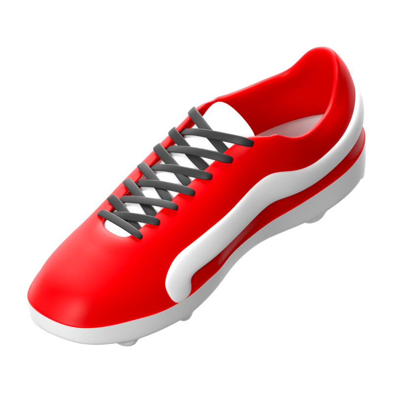 Bota de fútbol Icono 3D 3D Graphic