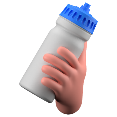 Bottle 3D Icon 3D Graphic