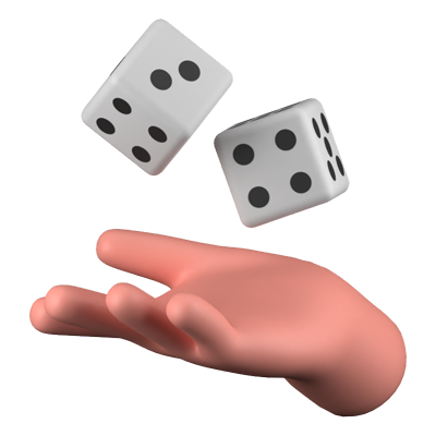 Gambling 3D Icon 3D Graphic