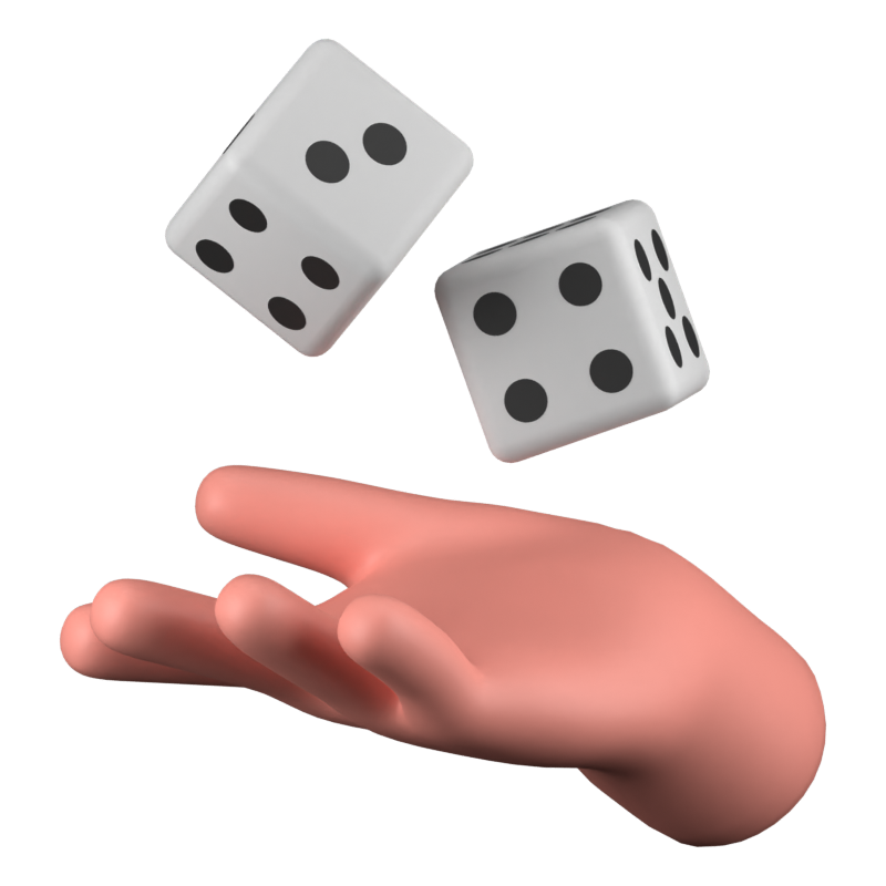 Gambling 3D Icon 3D Graphic