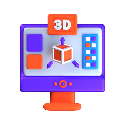 3D Web Design 3D Icon 3D Graphic