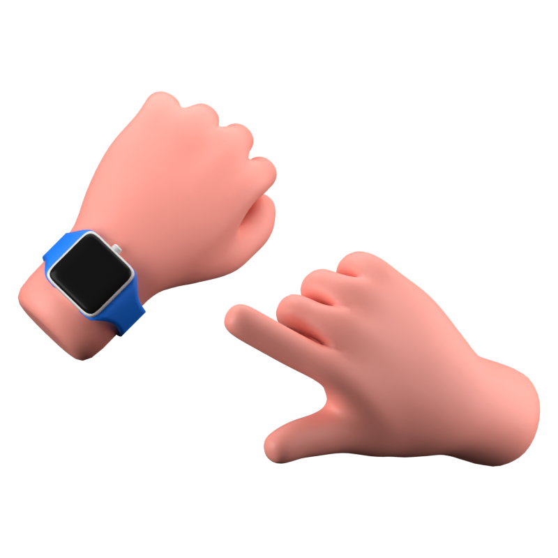 Smart Watch 3D Icon