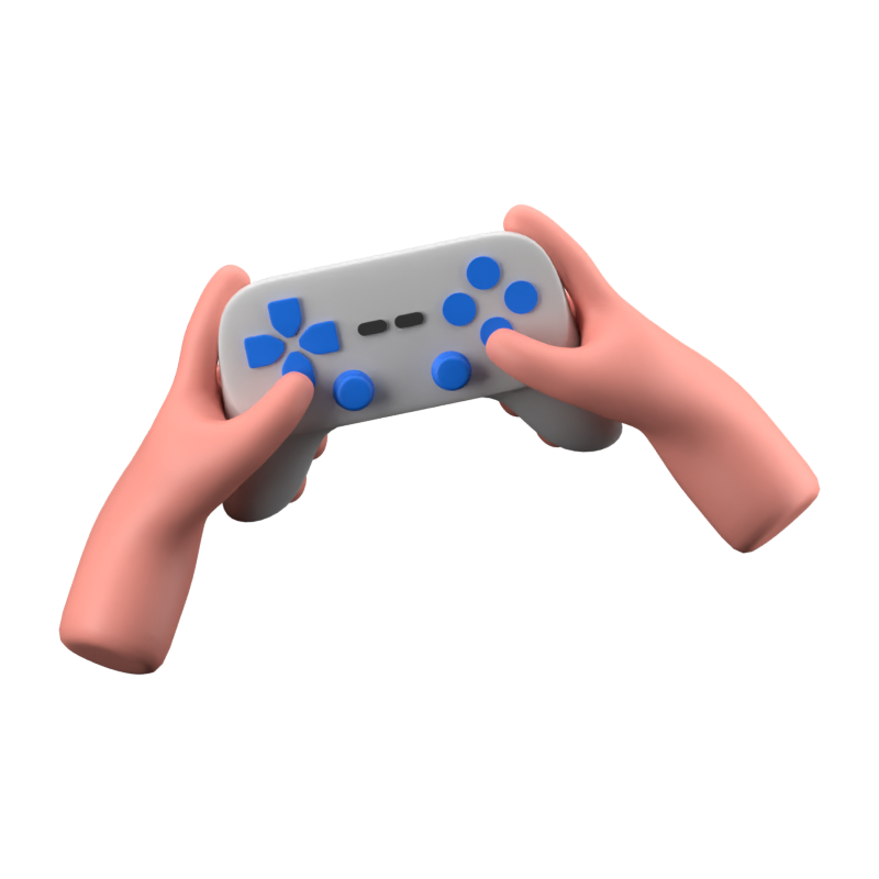 Joystick 3D-Symbol