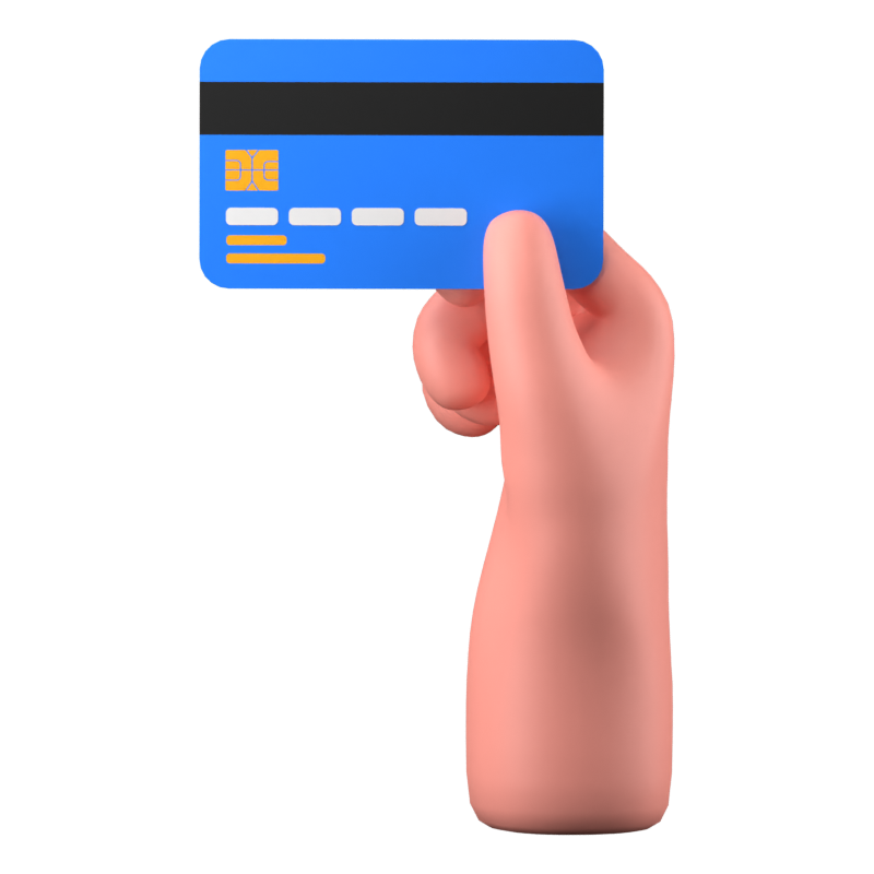 Credit Card 3D Icon 3D Graphic