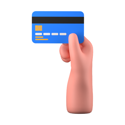 Credit Card 3D Icon 3D Graphic