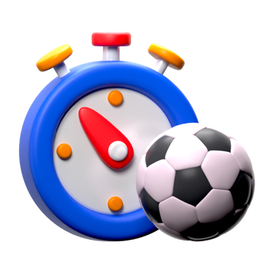 Ball Time 3D Icon 3D Graphic