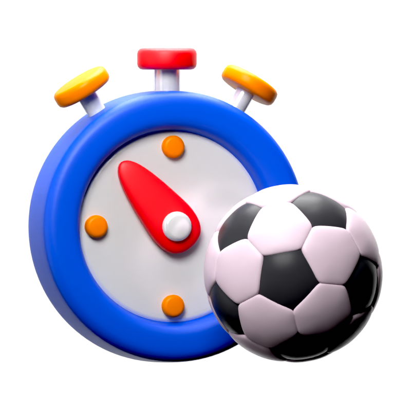 Ball Time 3D Icon 3D Graphic