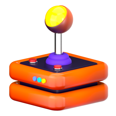 Spiel-Controller 3D-Symbol 3D Graphic