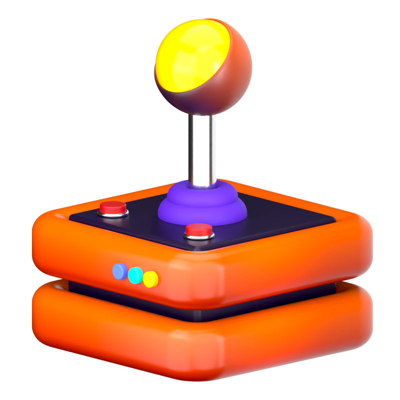 Spiel-Controller 3D-Symbol