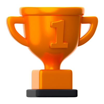 Trophy 3D Icon 3D Graphic