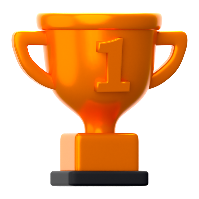 Trophy 3D Icon 3D Graphic