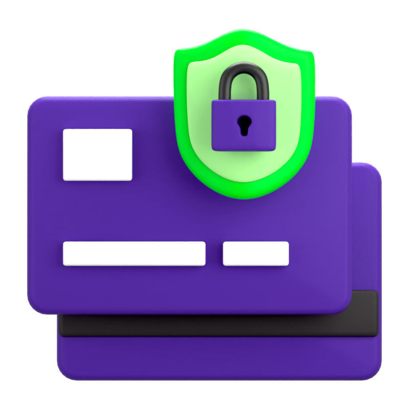 Cyber Card 3D Icon