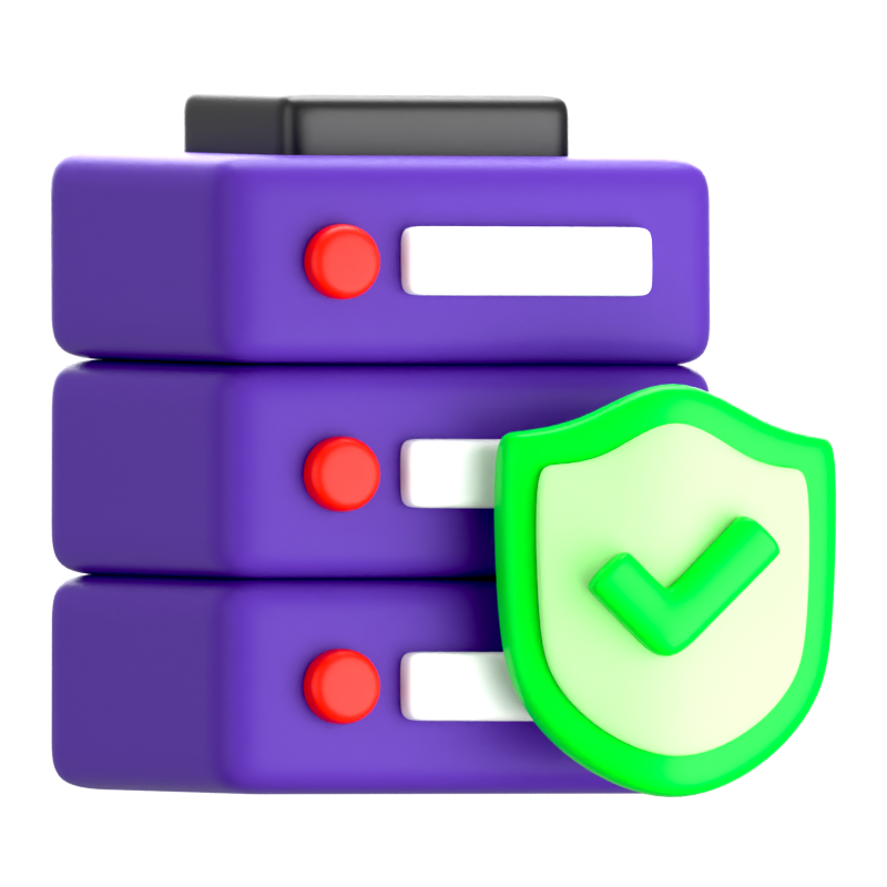 Cyber Server 3D Icon