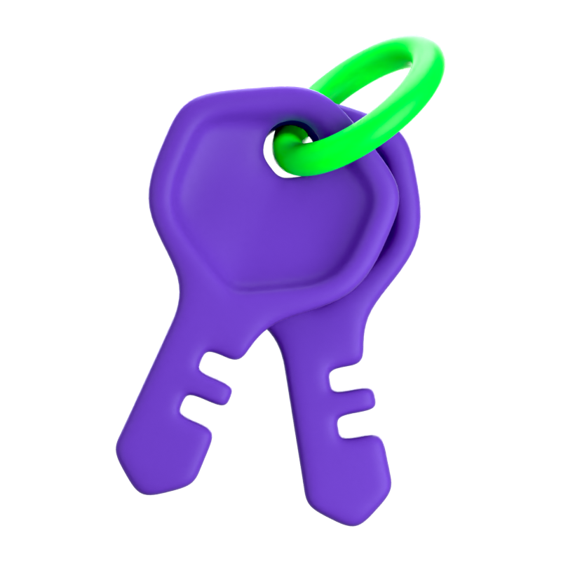 Cyber Keys 3D Icon