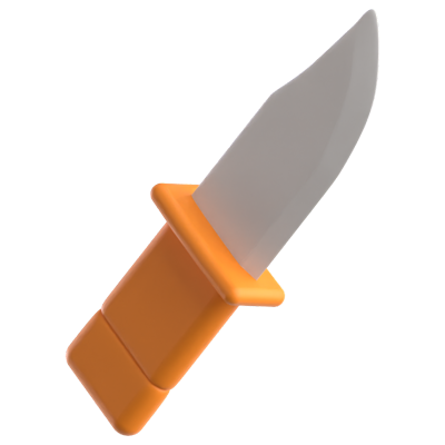 Dagger Knife 3D Icon 3D Graphic