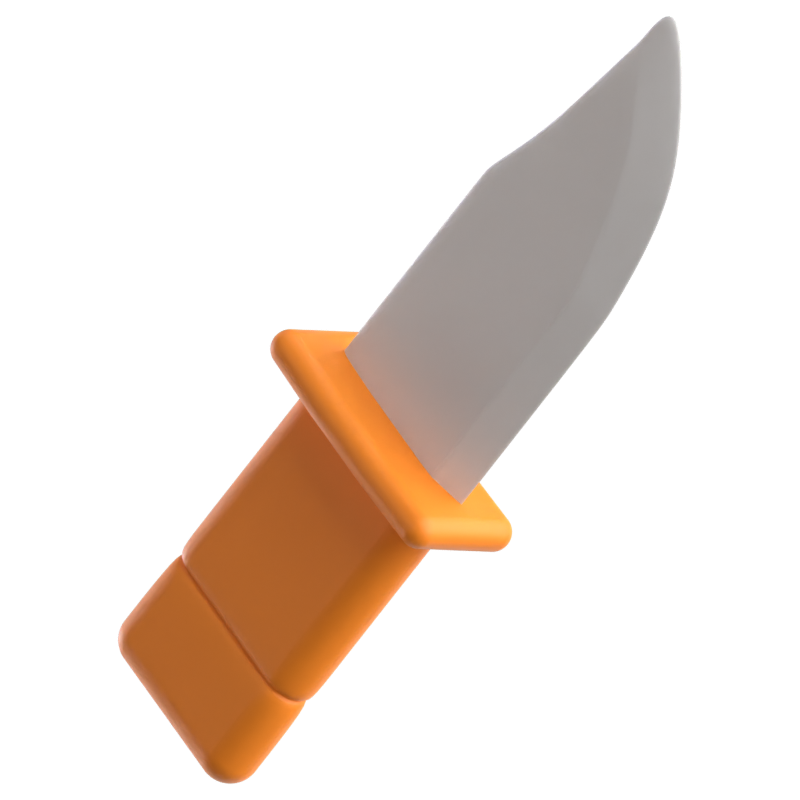 Dagger Knife 3D Icon 3D Graphic