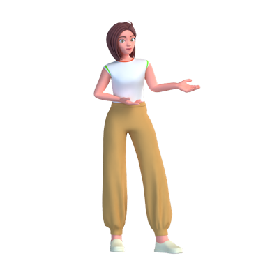 Pamela 3D Character 3D Graphic