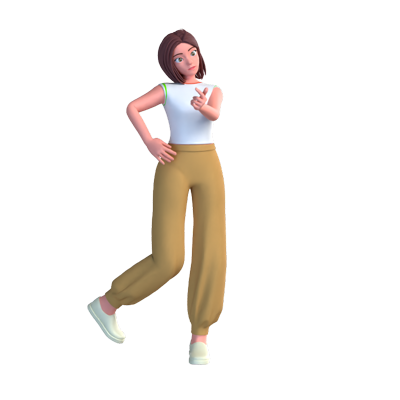 personagem pamela 3d 3D Graphic