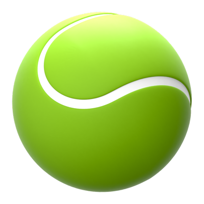 Tennis Ball 3D Icon 3D Graphic