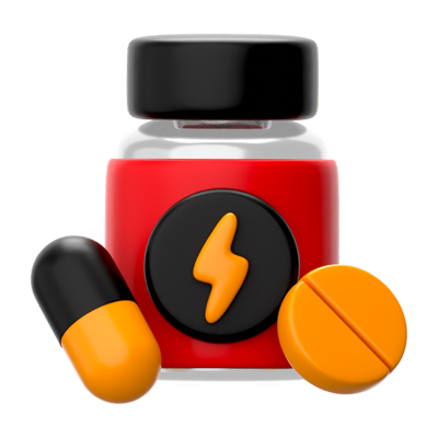 Fitnessstudio Medizin 3D Icon 3D Graphic