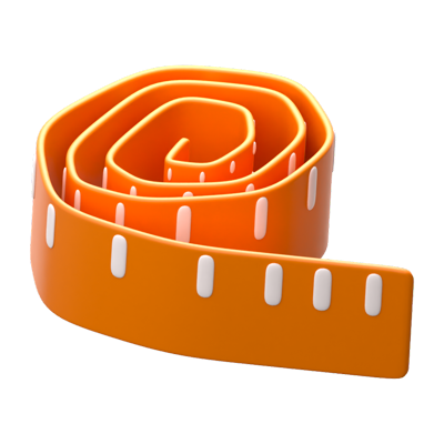 Ruler 3D Icon 3D Graphic