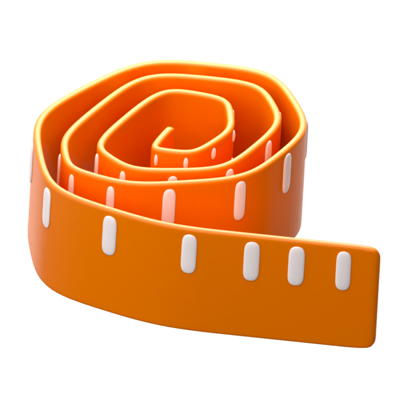 Ruler 3D Icon 3D Graphic