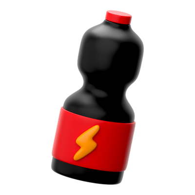 Energydrink 3D-Symbol 3D Graphic