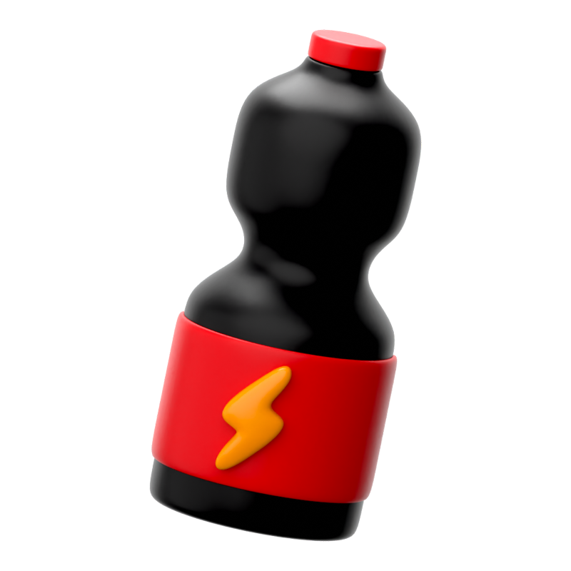 Energydrink 3D-Symbol 3D Graphic