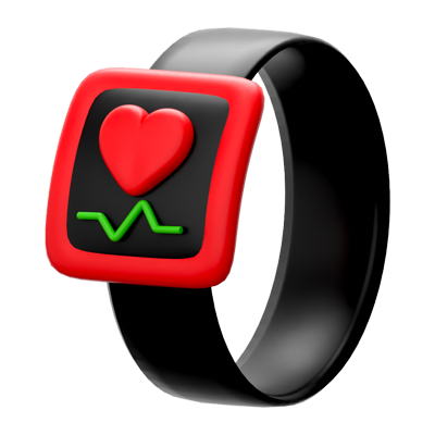 Smartwatch 3D Icon 3D Graphic