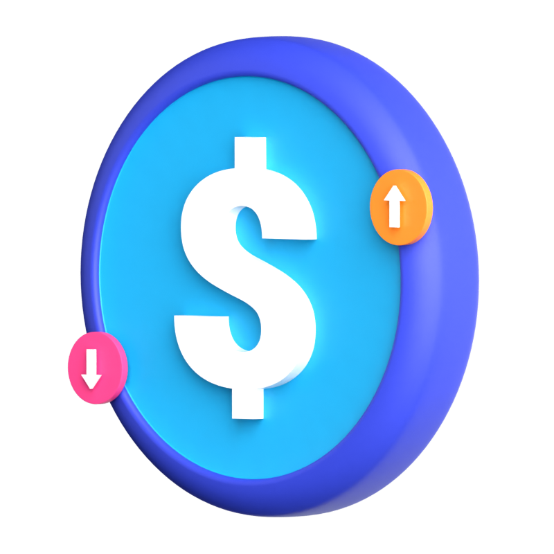 Coin 3D Icon