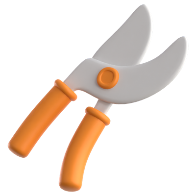 Pruning Shears 3D Icon 3D Graphic