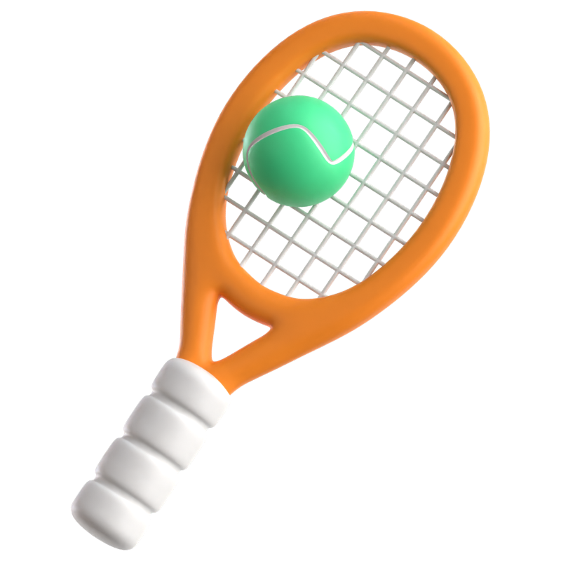 Tennis 3D-Symbol