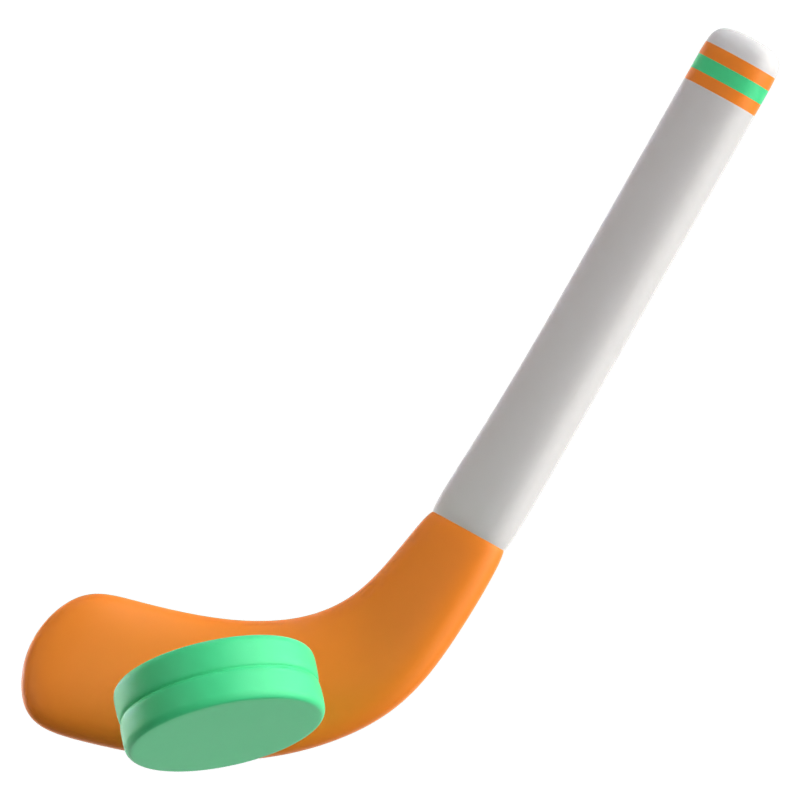 Hockey 3D-Symbol 3D Graphic