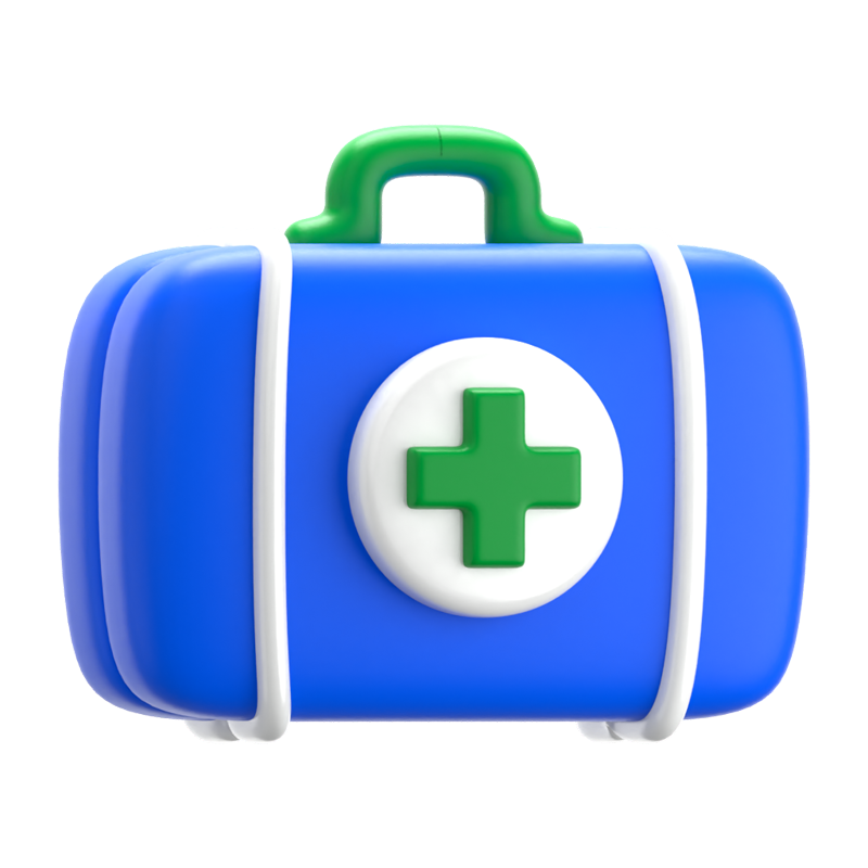 First Aid 3D Icon 3D Graphic