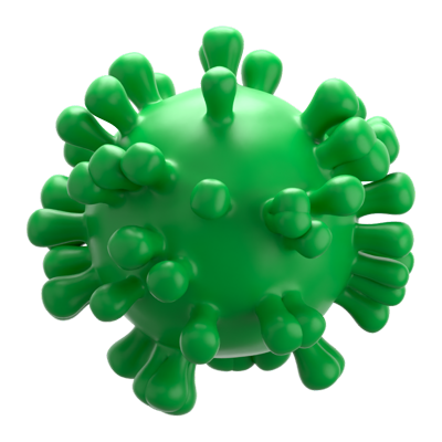 virus 3d-symbol 3D Graphic