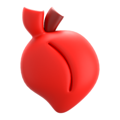 Heart 3D Icon 3D Graphic