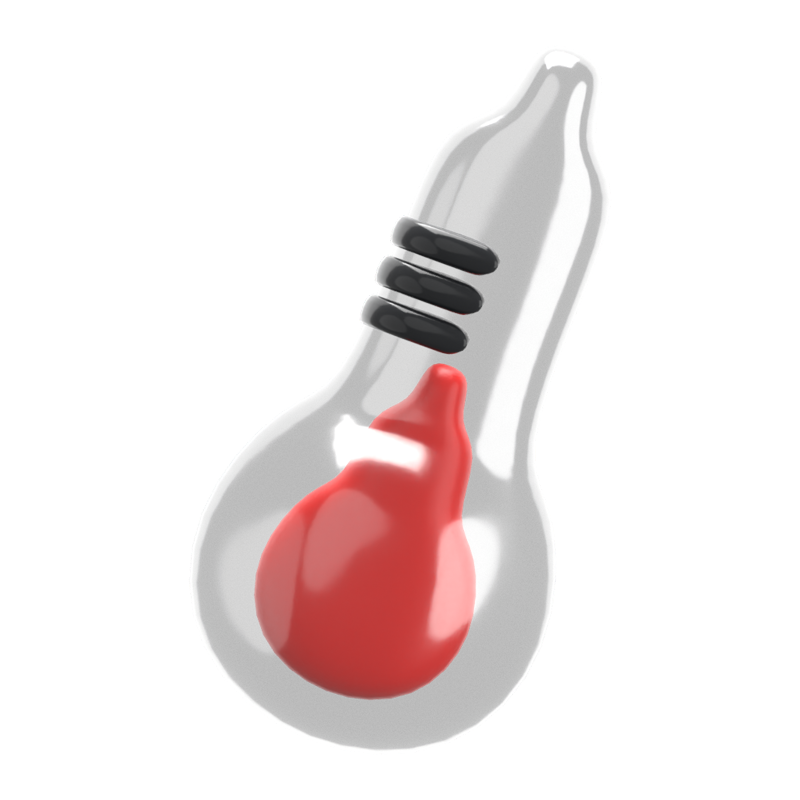 Thermometer 3D Icon