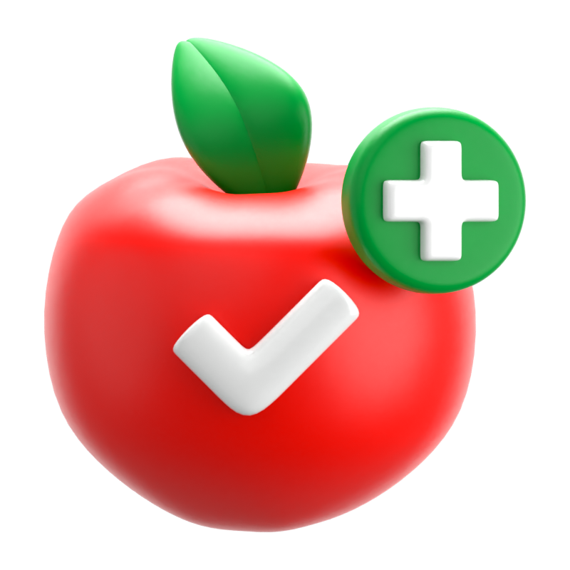 Nutrition 3D Icon