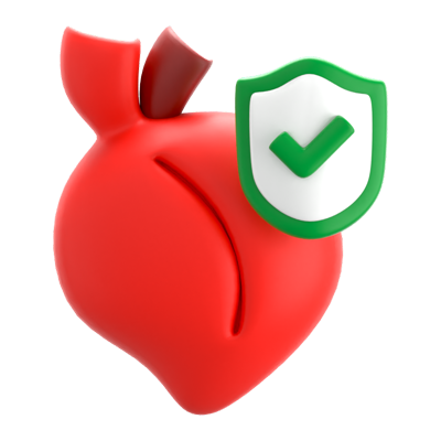 Heart Insurance 3D Icon 3D Graphic