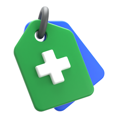 Medical Promotion 3D Icon 3D Graphic